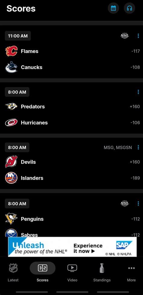 nhl betting app - NHL Betting Sites 